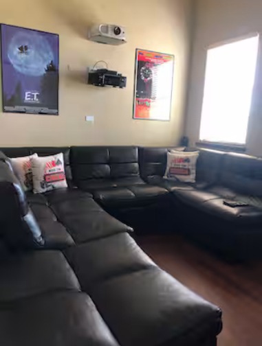 Media room in Galveston